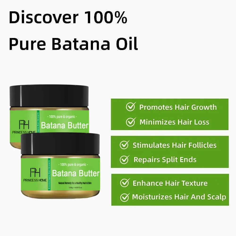 120g Anti Frizz Hair Oil Nourishing Dry Hair Batana Oil Hair Repair Oil Hair Care Hair Root for Hair Split Ends Breakage